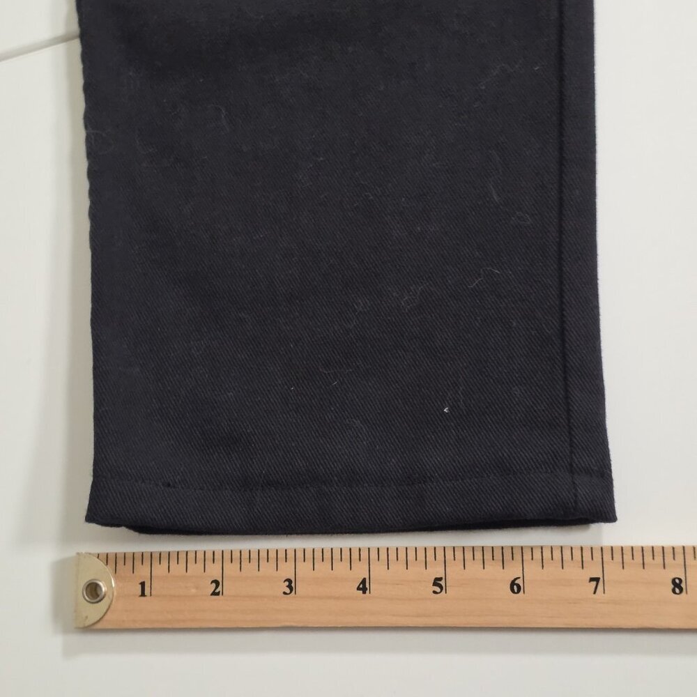 Simon Chang Jeans Women 14 Black High Rise Cotton Denim Canada Made Straight Leg - Picture 9 of 16